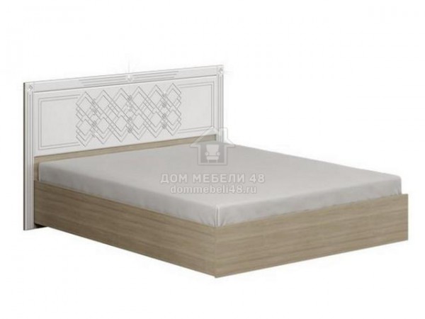 Кровать "Амели" МДФ щиток 1,6м с ортопедическим основанием