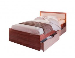 Кровать "Гармония" (КР607) 0,8м с ящик. (Шимо) ЛДСП производитель: Стендмебель