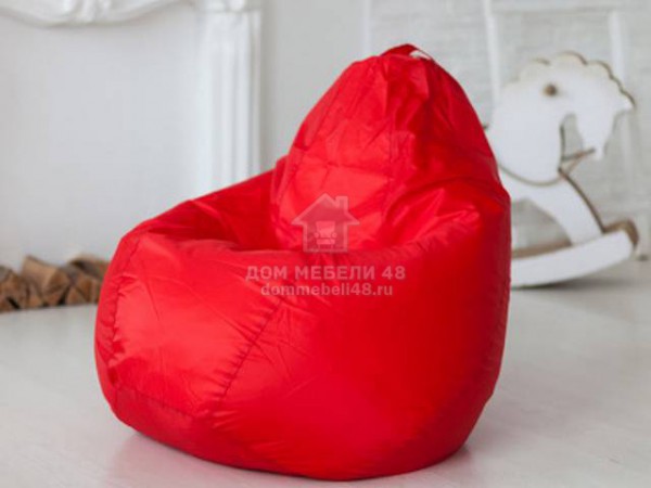 Кресло-мешок "Оксфорд" XL (Красное) 1,25х0,85м
