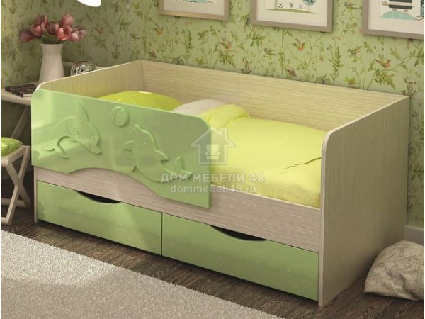 Кровать "Алиса" 1,4м МДФ производитель: Стендмебель (КР811)