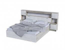 Кровать "Бася" (КР 552) 1,6м Крафт ЛДСП производитель: Стендмебель
