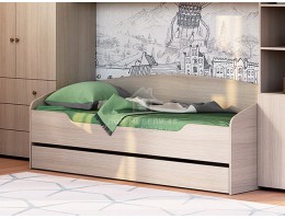 Кровать "Мийа-3А" КР-001 0,8х2,0м ЛДСП Производитель: Стиль