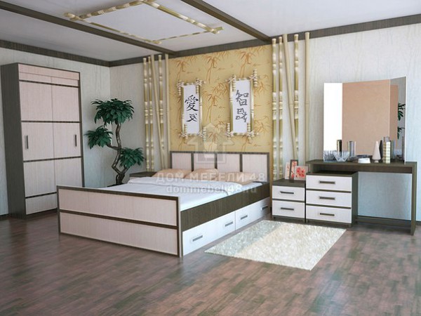 Модульная спальня Сакура (комплектация-3)