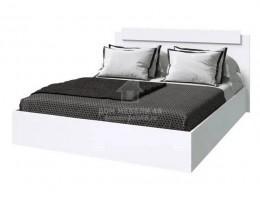 Кровать "Эко" 1,6м (Белый Гладкий) ЛДСП производитель: Эра