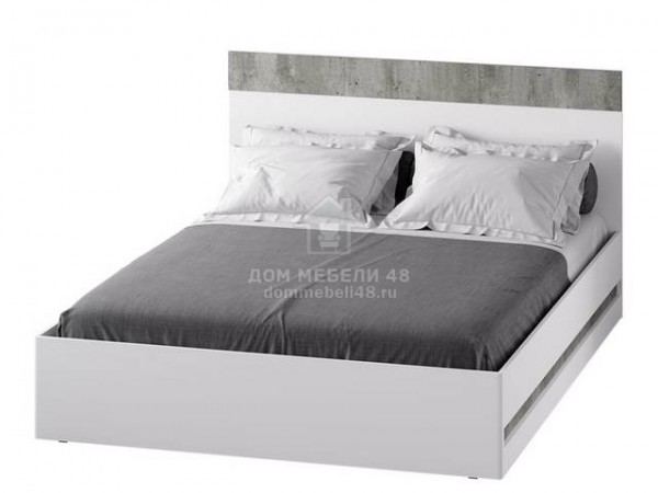 Кровать "Инстайл" (КР-04) 1,6м ЛДСП с настилом Мебелони