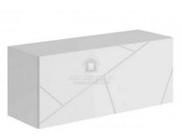 Шкаф навесной "Гранж" (ШН-003) 0,9м Белый Софт МДФ производитель: Стиль