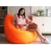 Кресло-мешок "Оксфорд" XL (Оранжевое) 1,25х0,85м