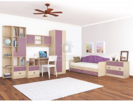 Модульная детская спальня "Колибри" (Комплект №7) Производитель: ТЭКС