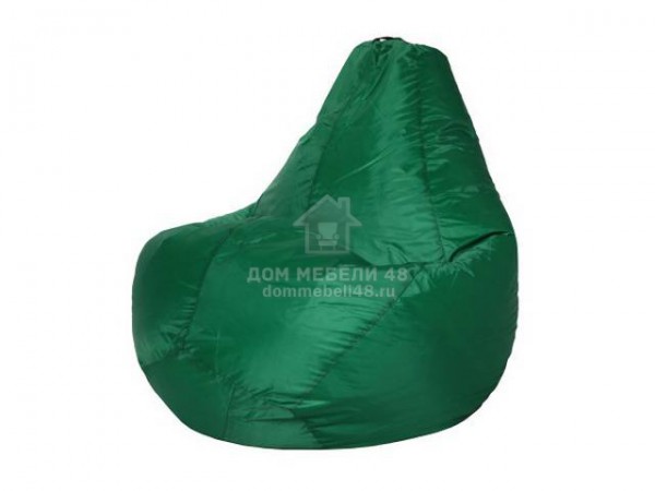 Кресло-мешок "Оксфорд" XL (Зеленое) 1,25х0,85м