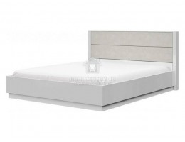 Кровать "Вива" 1,6м (Платина) МДФ производитель: Бравомебель