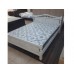 Кровать "Карина-5" 1,2м Массив (Белый Жемчуг)